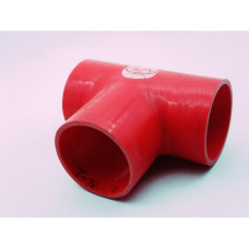 SILICONE HOSE- T 76-76MM RED